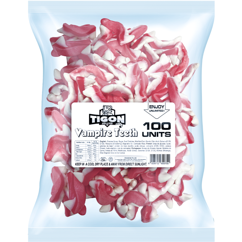Tigon Jellies Vampire Teeth